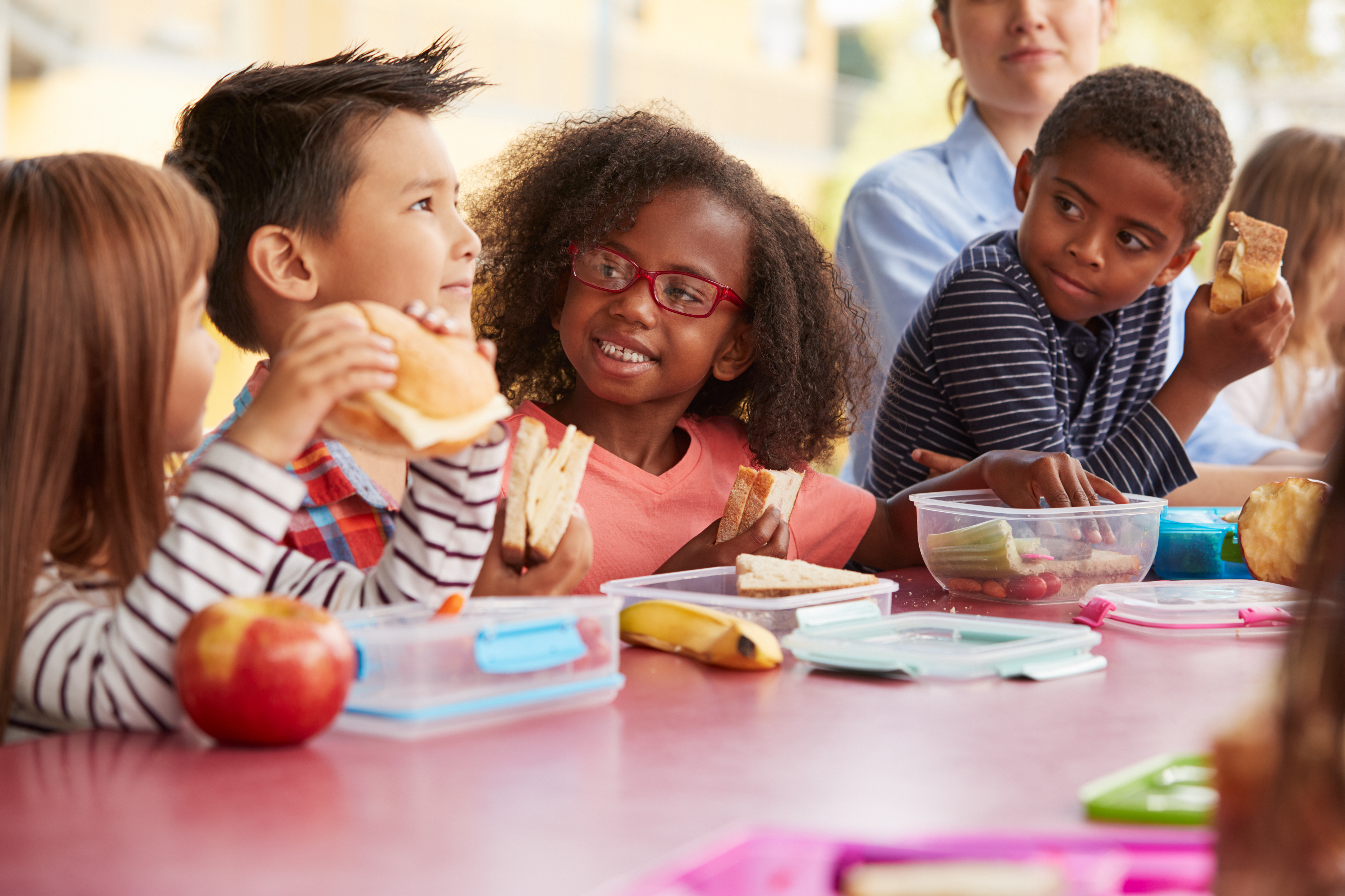Blog Post Photo of Children Eating Together